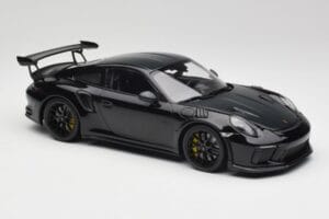 Porsche 911 991.2 GT3 RS Weissach Package Schwarz & Schwarze Räder Minichamps 1:18 153068228 Druckguss — Bild 4 von 6