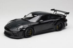 Porsche 911 991.2 GT3 RS Weissach Package Schwarz & Schwarze Räder Minichamps 1:18 153068228 Druckguss
