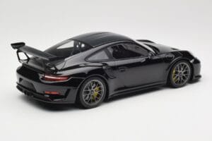 Porsche 911 991.2 GT3 RS Weissach Package Schwarz Silberne Magnesium Felgen Minichamps 1:18 153068229 Druckguss — Bild 2 von 6