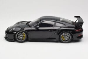 Porsche 911 991.2 GT3 RS Weissach Package Schwarz Silberne Magnesium Felgen Minichamps 1:18 153068229 Druckguss — Bild 3 von 6