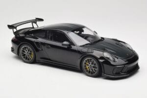 Porsche 911 991.2 GT3 RS Weissach Package Schwarz Silberne Magnesium Felgen Minichamps 1:18 153068229 Druckguss — Bild 4 von 6