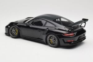 Porsche 911 991.2 GT3 RS Weissach Package Schwarz Silberne Magnesium Felgen Minichamps 1:18 153068229 Druckguss — Bild 5 von 6
