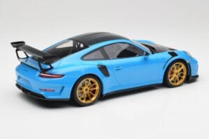 Porsche 911 991.2 GT3 RS Weissach Package Blau & Goldene Räder Minichamps 1:18 153068232 Druckguss — Bild 2 von 6