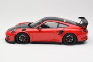 Porsche 911 991.2 GT3 RS Weissach Package Rot mit Schwarzen Felgen Minichamps 1:18 155068230 Druckguss — Bild 3 von 6