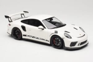 Porsche 911 991.2 GT3 RS Weiß mit Schwarzen Felgen Minichamps 1:18 155068224 Druckguss — Bild 4 von 6