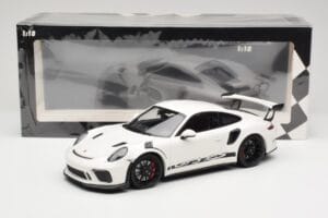 Porsche 911 991.2 GT3 RS Weiß mit Schwarzen Felgen Minichamps 1:18 155068224 Druckguss — Bild 6 von 6