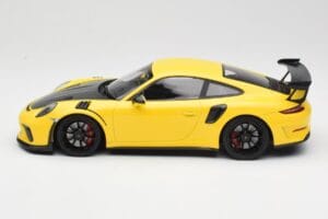 Porsche 911 991.2 GT3 RS Gelb mit Schwarzen Felgen Minichamps 1:18 155068231 Druckguss — Bild 3 von 6