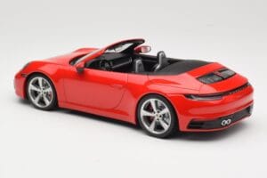 Porsche 911 992 Carrera 4S Cabriolet Rot Minichamps 1:18 155067331 Druckguss — Bild 5 von 6