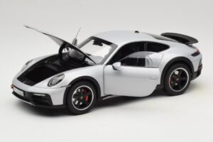 Porsche 911 992 Dakar Ice Grey Metallic Norev 1:18 187242 Druckguss — Bild 2 von 8