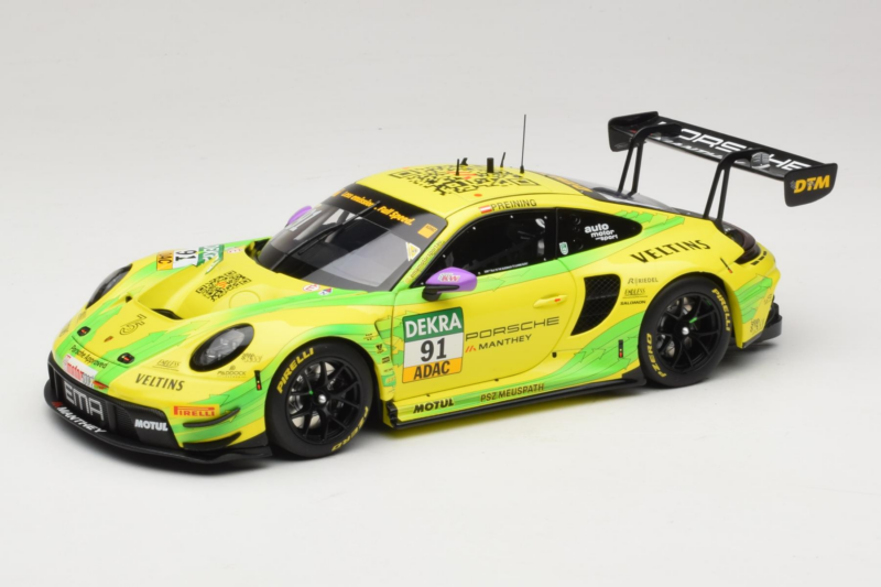 Porsche 911 GT3 R #91 T. Preining Manthey EMA DTM Hockenheim Champion 2023 Minichamps 1:18 MG-M-911-DTM-n91-23-1801 Druckguss