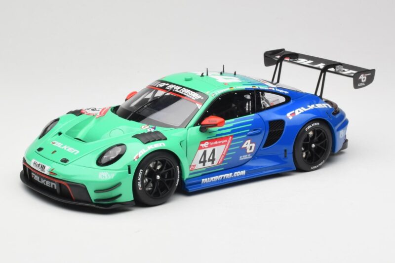 Porsche 911 992 GT3 R Falken #44 D. Eriksson / T. Heinemann 24 Hours of Nurburgring 2023 Minichamps 1:18 113236344 Druckguss