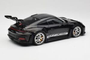 Porsche 911 992 GT3 RS Schwarz Mit Silbernen Felgen Minichamps 1:18 155062231 Druckguss — Bild 2 von 6