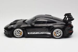 Porsche 911 992 GT3 RS Schwarz Mit Silbernen Felgen Minichamps 1:18 155062231 Druckguss — Bild 3 von 6