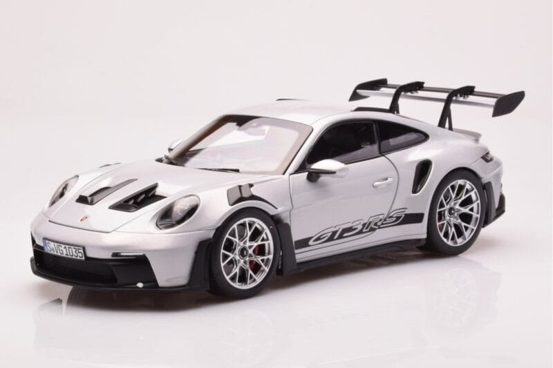 Porsche 911 992 GT3 RS Ice Grau Norev 1:18 187359 Druckguss
