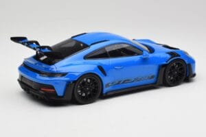 Porsche 911 992 GT3 RS Shark Blau & Schwarze Räder Minichamps 1:18 153062233 Druckguss — Bild 2 von 6