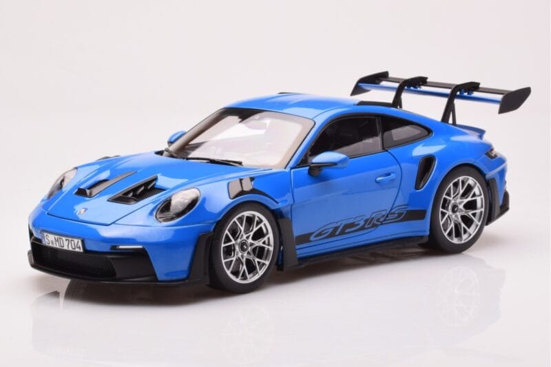 Porsche 911 992 GT3 RS Haifischblau Norev 1:18 187358 Druckguss
