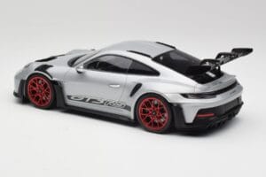 Porsche 911 992 GT3 RS Silber & Rote Räder Minichamps 1:18 153062241 Druckguss — Bild 5 von 6