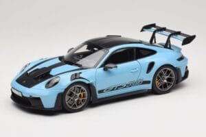 Porsche 911 992 GT3 RS Weissach Pack Gulf Blue Norev 1:18 187367 Druckguss