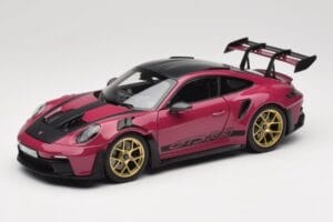 Porsche 911 992 GT3 RS Weissach Package Ruby Star Norev 1:18 187370 Druckguss