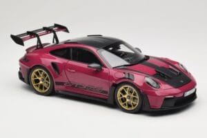 Porsche 911 992 GT3 RS Weissach Package Ruby Star Norev 1:18 187370 Druckguss — Bild 6 von 8