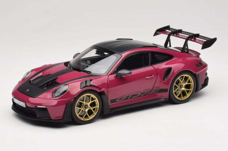 Porsche 911 992 GT3 RS Weissach Package Ruby Star Norev 1:18 187370 Druckguss