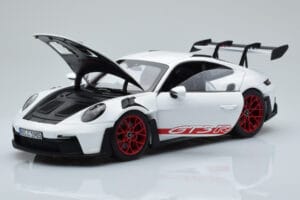 Porsche 911 992 GT3 RS Weiß Pyro Rot Norev 1:18 187352 Druckguss — Bild 2 von 8