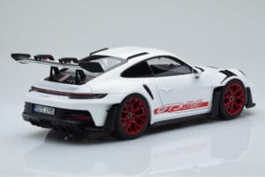 Porsche 911 992 GT3 RS Weiß Pyro Rot Norev 1:18 187352 Druckguss — Bild 3 von 8