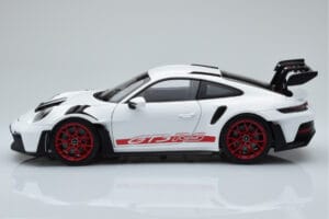 Porsche 911 992 GT3 RS Weiß Pyro Rot Norev 1:18 187352 Druckguss — Bild 4 von 8
