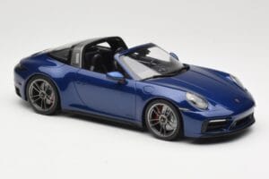 Porsche 911 992 Targa 4 GTS Blue Metallic Minichamps 1:18 155061060 Druckguss — Bild 4 von 6