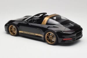 Porsche 911 992 Targa Porsche Design Schwarz & Gold Concept Minichamps 1:18 PORSCHE001 Druckguss — Bild 5 von 6