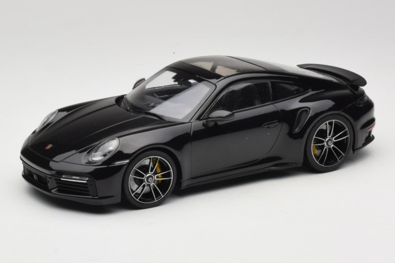 Porsche 911 992 Turbo S Schwarz Minichamps 1:18 WAP02117BOL002 Druckguss