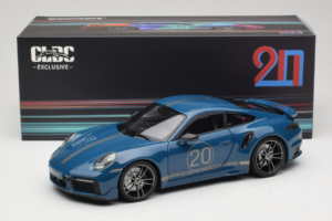 Porsche 911 992 Turbo S Coupe Sport Design Blau Minichamps 1:18 113069073 Druckguss — Bild 8 von 8