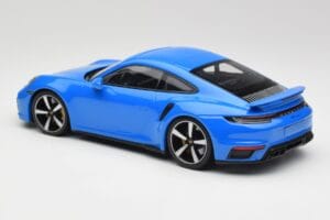 Porsche 911 992 Turbo S Gentian Blau Minichamps 1:18 155069074 Druckguss — Bild 5 von 6