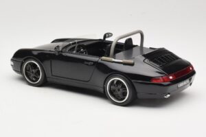 Porsche 911 993 Carrera Cabriolet Schwarz Bburago 1:18 3090-M1 Druckguss — Bild 7 von 8