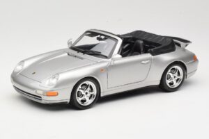 Porsche 911 993 Carrera Cabriolet Silber Bburago 1:18 18-12039 Druckguss