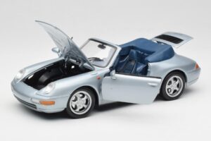 Porsche 911 993 Carrera Cabriolet Silber Maisto 1:18 100299-M1 Druckguss — Bild 2 von 8