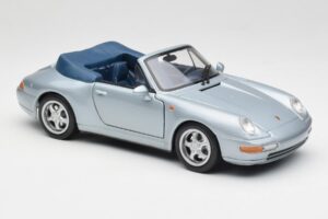 Porsche 911 993 Carrera Cabriolet Silber Maisto 1:18 100299-M1 Druckguss — Bild 6 von 8
