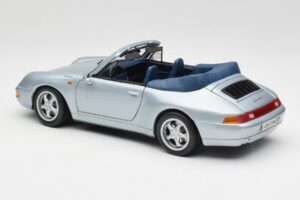 Porsche 911 993 Carrera Cabriolet Silber Maisto 1:18 100299-M1 Druckguss — Bild 7 von 8