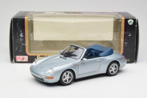 Porsche 911 993 Carrera Cabriolet Silber Maisto 1:18 100299-M1 Druckguss — Bild 8 von 8