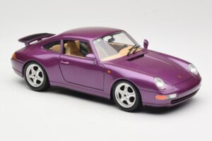 Porsche 911 993 Carrera Lila Bburago 1:18 3060-M2 Druckguss — Bild 6 von 8