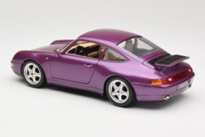Porsche 911 993 Carrera Lila Bburago 1:18 3060-M2 Druckguss — Bild 7 von 8