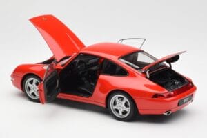 Porsche 911 993 Carrera Rot AUTOart 1:18 78132 Druckguss — Bild 5 von 8