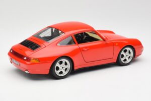 Porsche 911 993 Carrera Rot Bburago 1:18 3050 Druckguss — Bild 3 von 8
