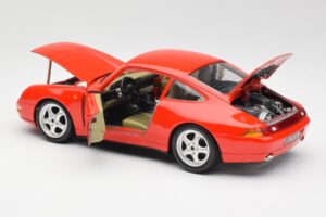 Porsche 911 993 Carrera Rot Bburago 1:18 3050 Druckguss — Bild 5 von 8