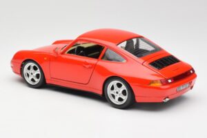 Porsche 911 993 Carrera Rot Bburago 1:18 3050 Druckguss — Bild 7 von 8