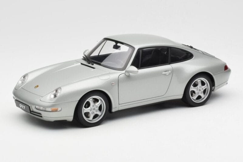 Porsche 911 993 Carrera Silber AUTOart 1:18 78131 Druckguss