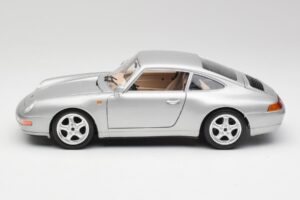 Porsche 911 993 Carrera Silber Bburago 1:18 3050-M1 Druckguss — Bild 3 von 8