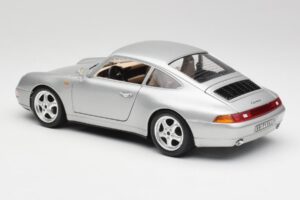 Porsche 911 993 Carrera Silber Bburago 1:18 3050-M1 Druckguss — Bild 4 von 8