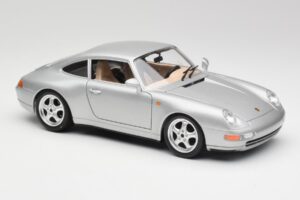 Porsche 911 993 Carrera Silber Bburago 1:18 3050-M1 Druckguss — Bild 6 von 8
