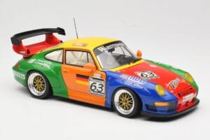 Porsche 911 993 GT2 #63 H. Muller / T. Trunk IMSA 1998 UT Models 1:18 39812 Druckguss — Bild 6 von 8